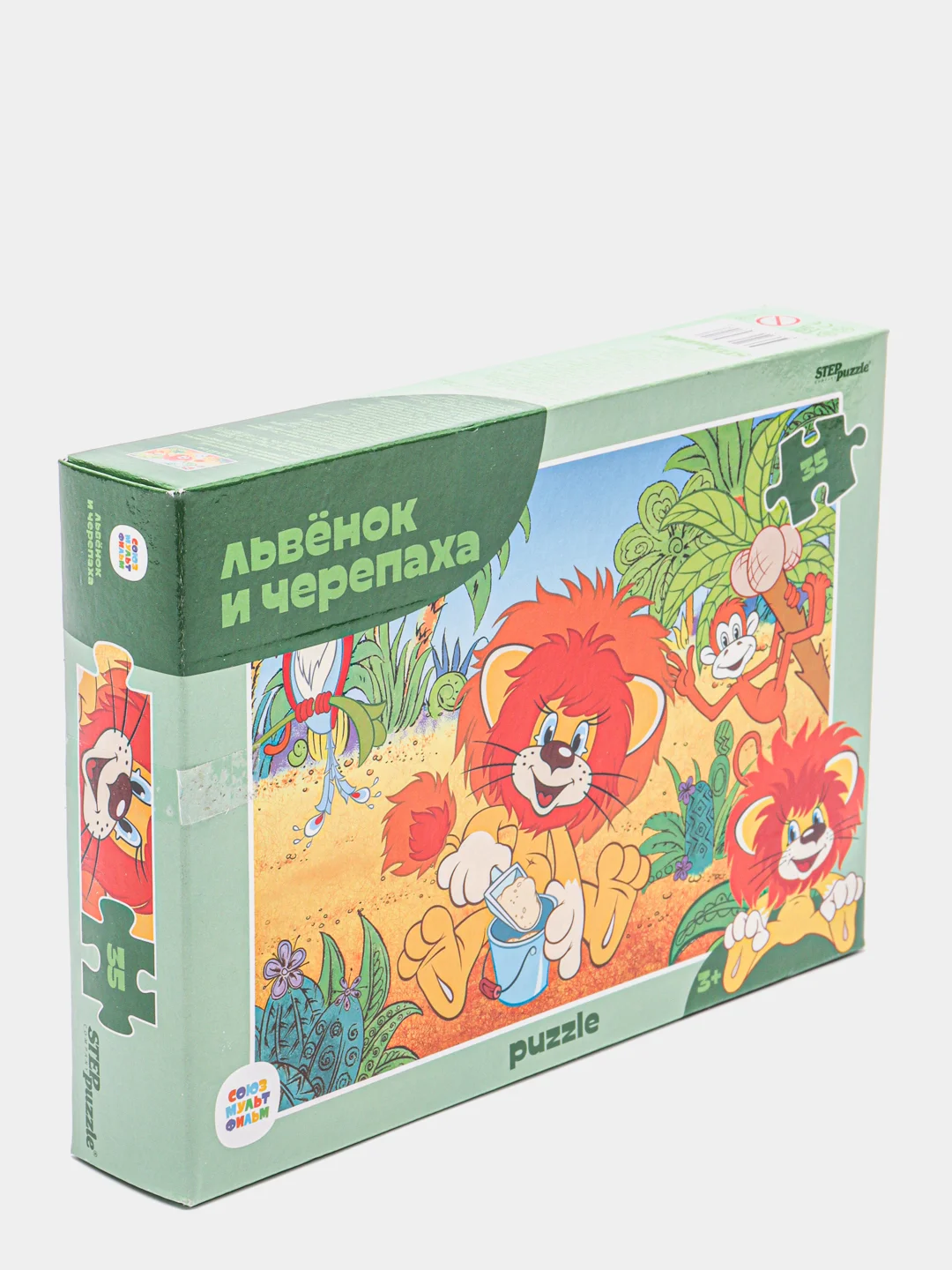Алый макси-пазлы "Мультфильмы", 35 элементов