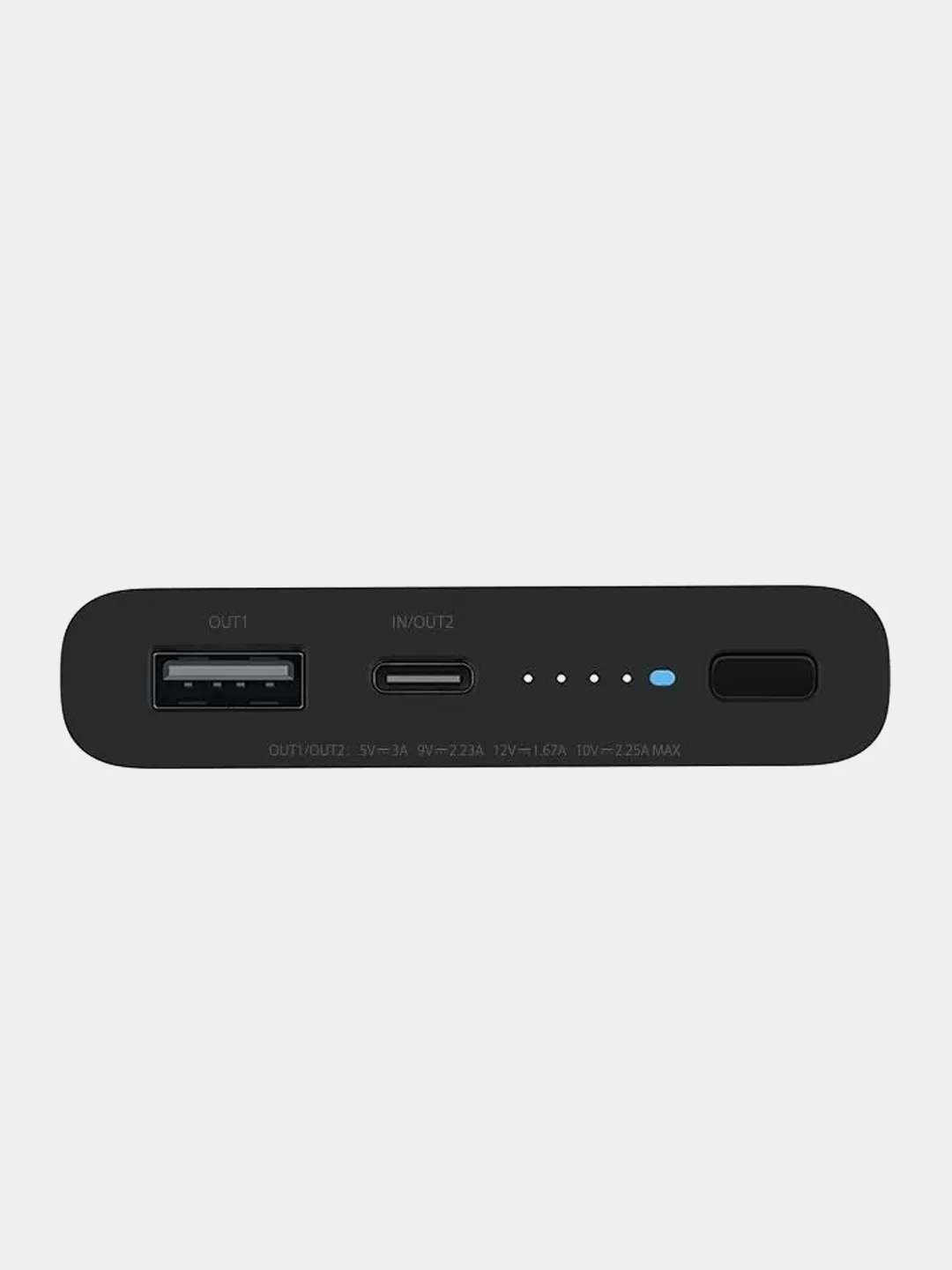 Внешний аккумулятор беспроводной Xiaomi Mi Wireless Power Bank, 10000мAч, черный, BHR5460GL