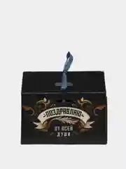Бонбоньерка "Поздравляю от всей души!", 10 х 5,5 х 5 см
