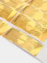 Этикетки самоклеящиеся, голографическая пломба, 10 шт./уп