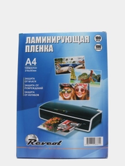 Revcol / Пленка Ревкол, глянцевая для ламинирования A4 (216*303), 100 мкм, 100 конвертов