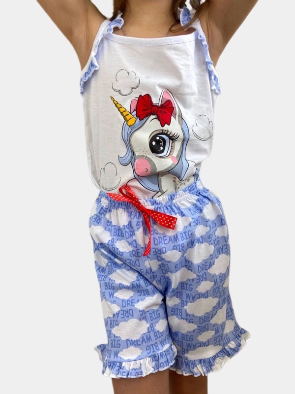 Пижама детская с рисунком, хлопок