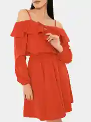 Красный платье женское