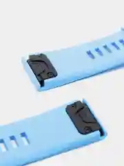 Голубой ремешок для Garmin с системой QuickFit, 20/22/26 мм (Fenix, Tactix, Quatix, D2 и др.)
