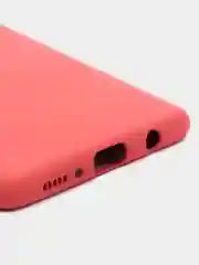 Коралловый чехол с бархатом внутри Samsung A71