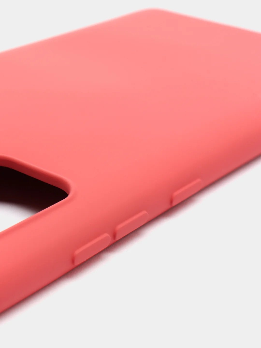 Коралловый чехол с бархатом внутри Samsung A71