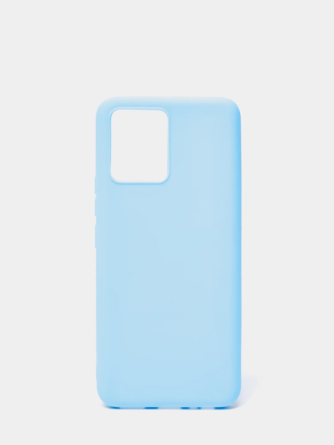 Голубой чехол Realme 8 / Realme 8 Pro Реалми 8 / 8 Про силиконовый цветной матовый