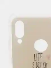 Кремовый чехол Huawei P Smart 2019 / HONOR 10 lite