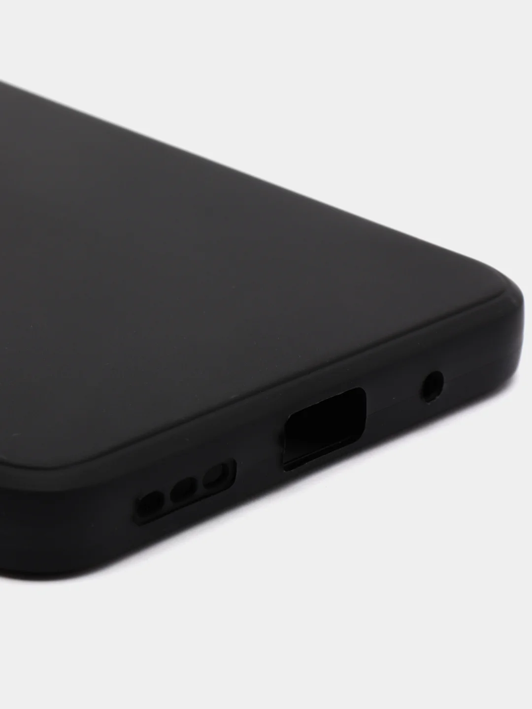 Черный чехол с защитой камеры и бархатом внутри Xiaomi Poco M3 pro, Redmi Note 10T