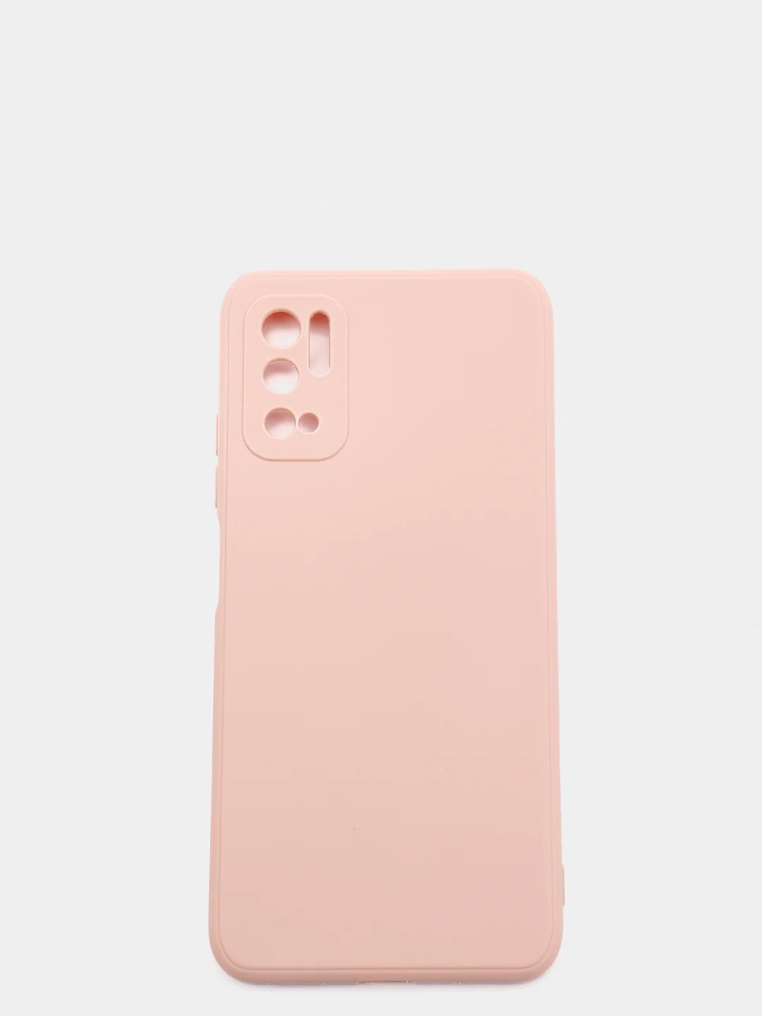 Розовый чехол с защитой камеры и бархатом внутри Xiaomi Poco M3 pro, Redmi Note 10T