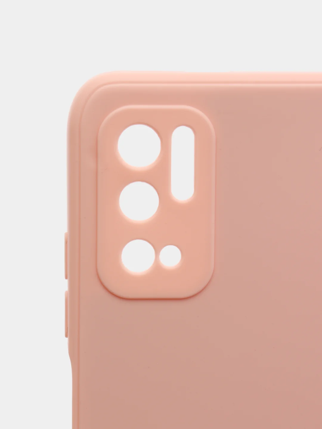 Розовый чехол с защитой камеры и бархатом внутри Xiaomi Poco M3 pro, Redmi Note 10T