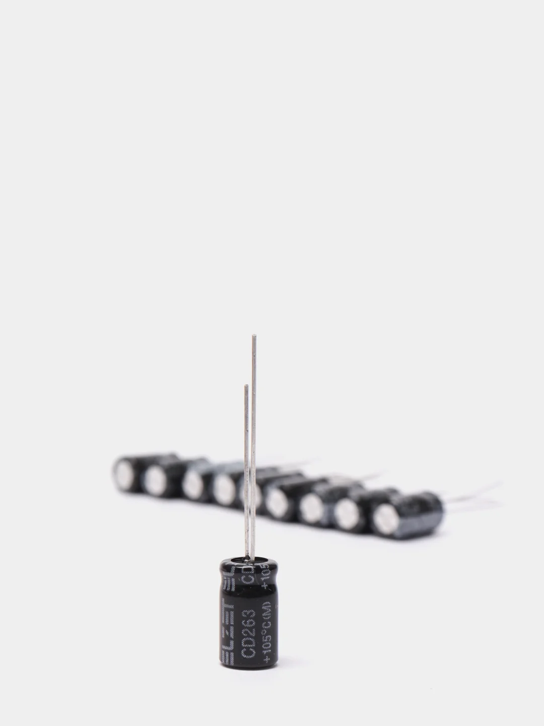 Конденсатор электролитический     10UF 100V 105*C 6.3*12 (JWCO)  10шт