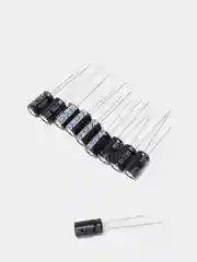 Конденсатор электролитический     10UF 100V 105*C 6.3*12 (JWCO)  10шт