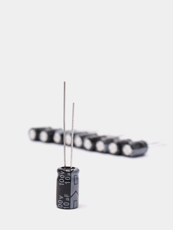 Конденсатор электролитический     10UF 100V 105*C 6.3*12 (JWCO)  10шт