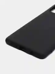 Черный чехол с бархатом внутри Samsung A71