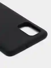 Черный чехол с бархатом внутри Samsung A71