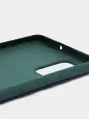 Зеленый чехол с бархатом внутри Samsung A71