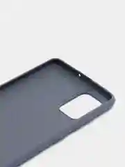 Синий меланж чехол с бархатом внутри Samsung A71