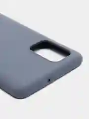 Синий меланж чехол с бархатом внутри Samsung A71