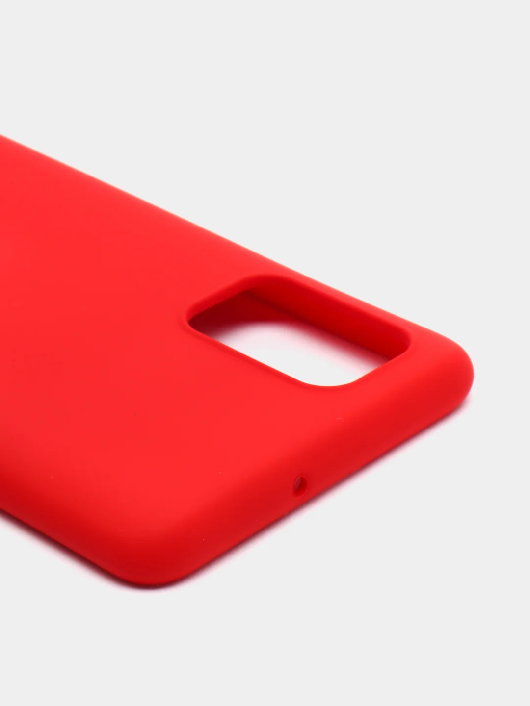 Красный чехол с бархатом внутри Samsung A71