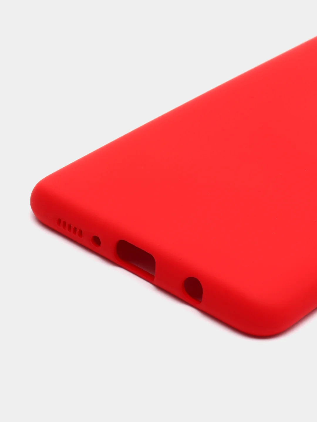 Красный чехол с бархатом внутри Samsung A71