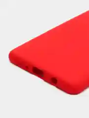 Красный чехол с бархатом внутри Samsung A71