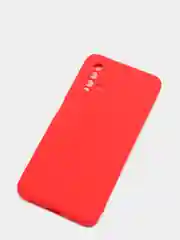 Красный чехол для REDMI 9T, с защитой камеры и бархатом внутри