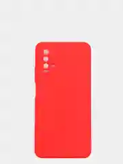 Красный чехол для REDMI 9T, с защитой камеры и бархатом внутри