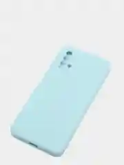Голубой чехол для REDMI 9T, с защитой камеры и бархатом внутри