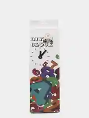 Черный часы настенные, наклейки 3D, 70-90 см