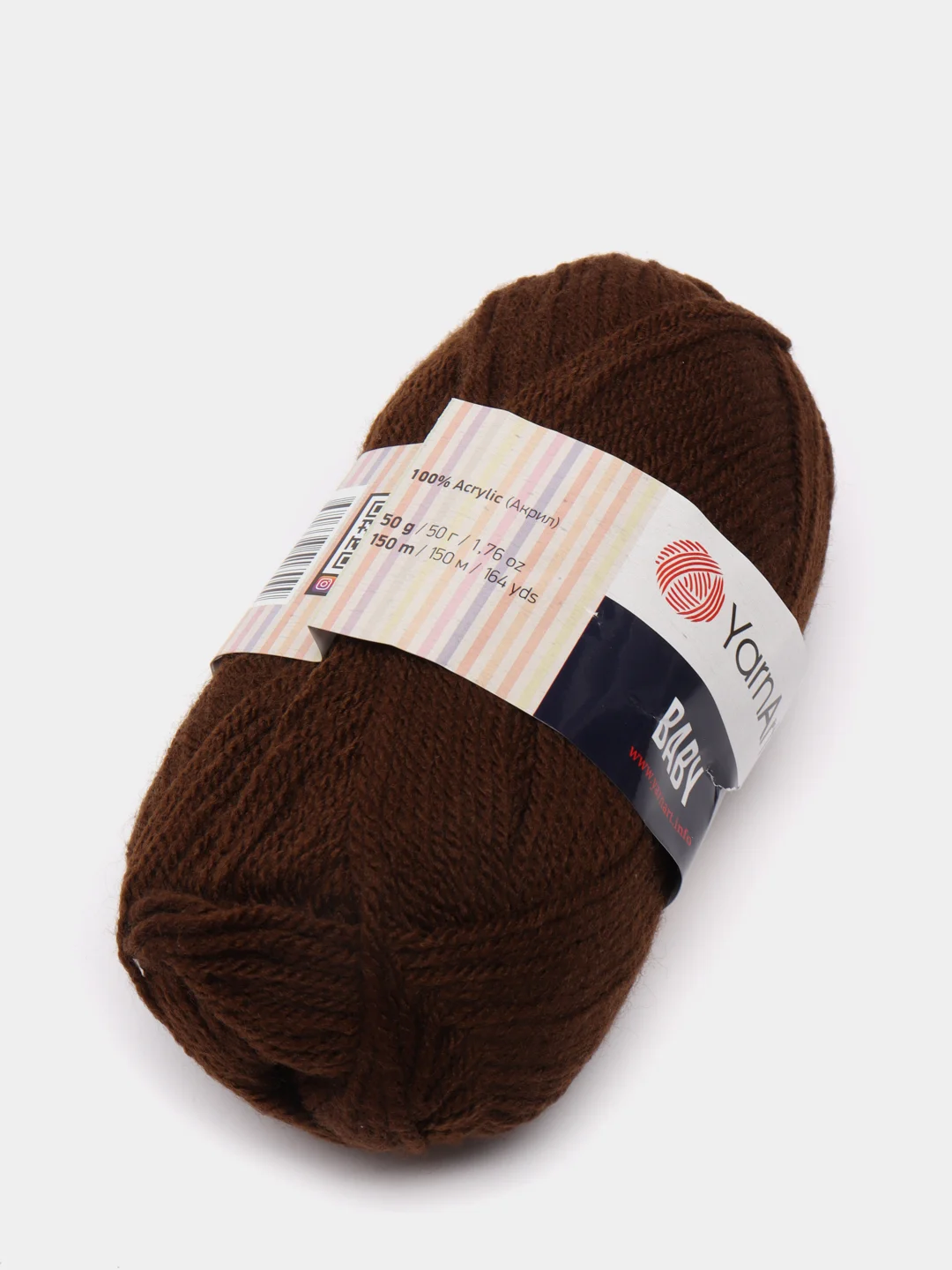 Коричневый пряжа YarnArt "Baby",  50 г