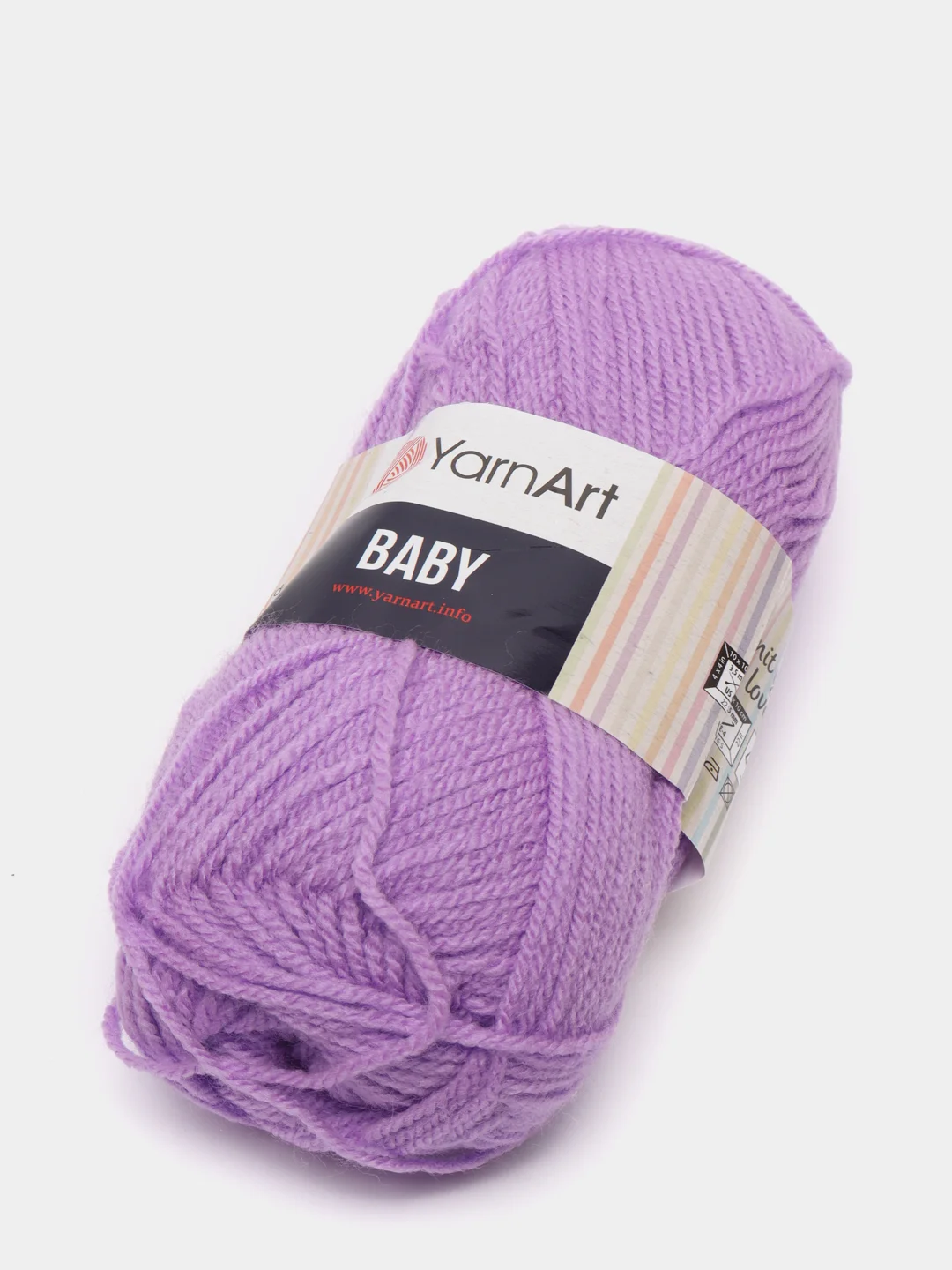 Лавандовый пряжа YarnArt "Baby",  50 г