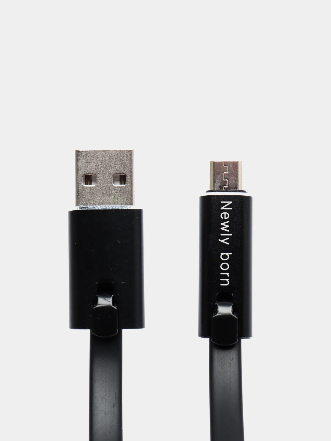 Черный usb кабель c Quick Charge на 3A, длина 1,5 м / Micro-USB / Type-C / Apple Lightning