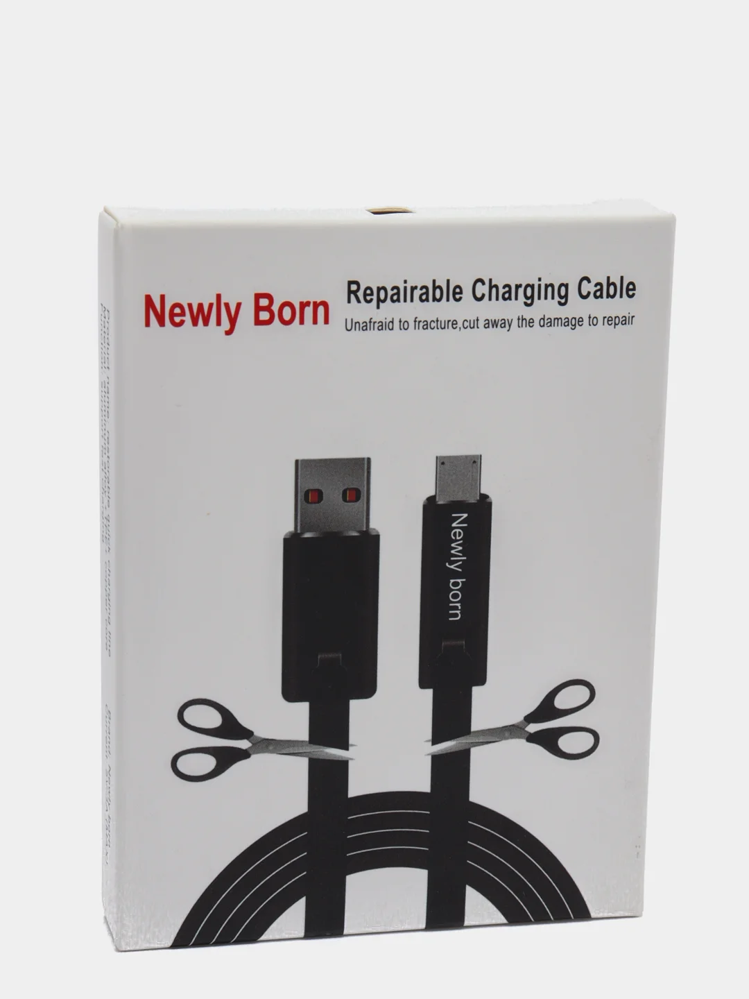 Черный usb кабель c Quick Charge на 3A, длина 1,5 м / Micro-USB / Type-C / Apple Lightning