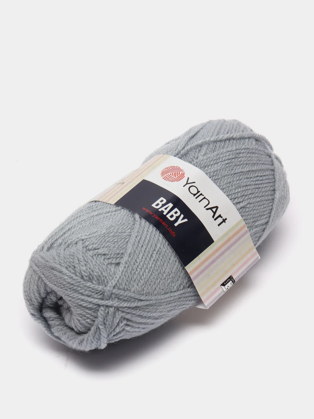 Серый пряжа YarnArt "Baby",  50 г