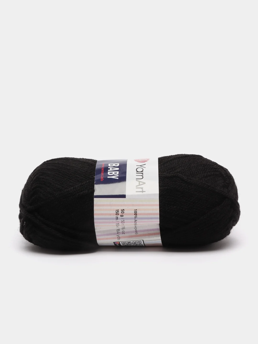 Черный пряжа YarnArt "Baby",  50 г