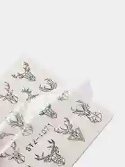 Бежевый слайдеры для ногтей, водные