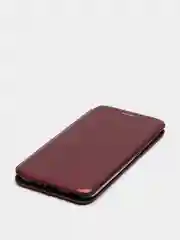 Багровый чехол-книжка для Huawei Honor 10 Lite/ P Smart 2019