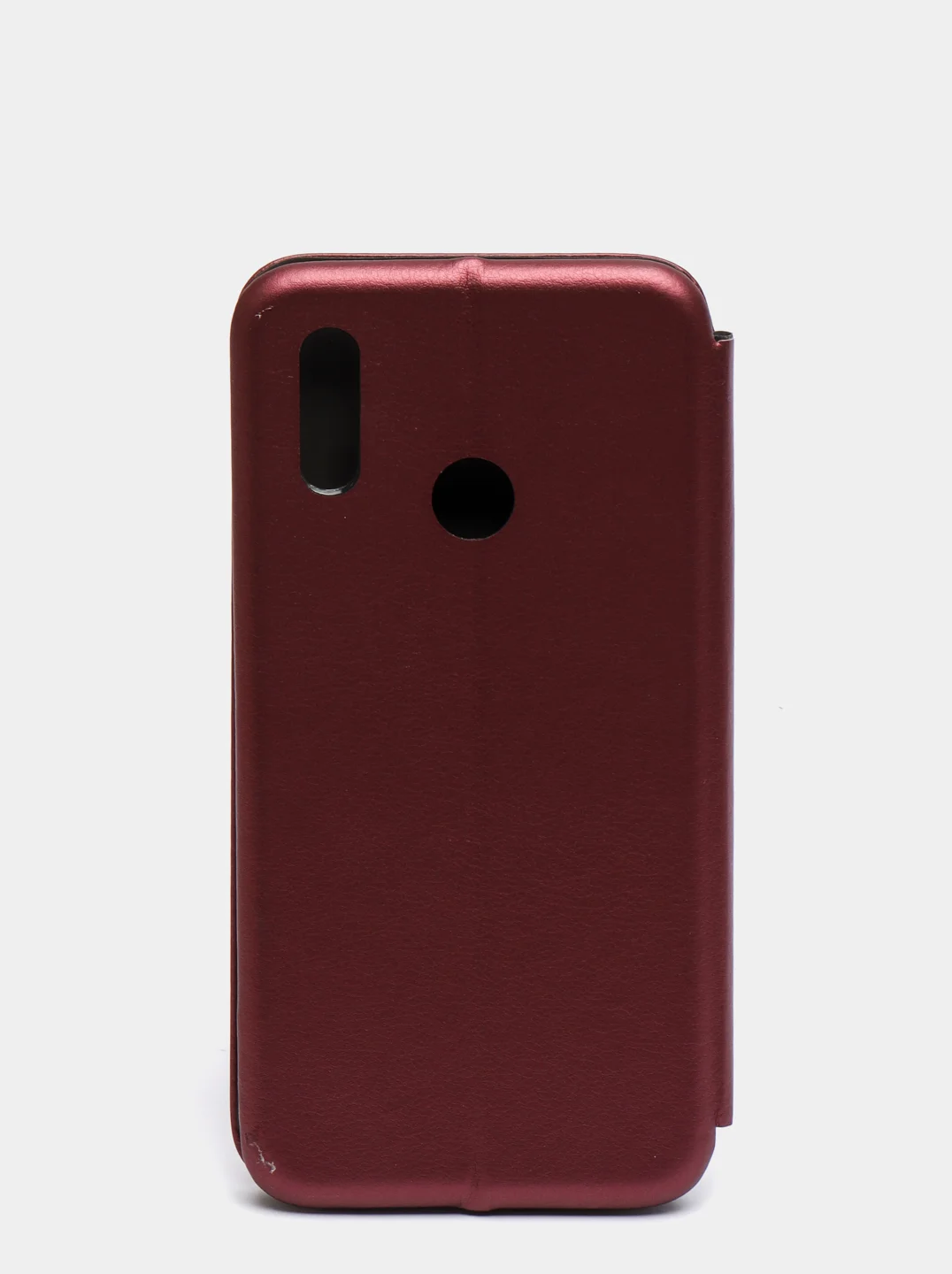 Багровый чехол-книжка для Huawei Honor 10 Lite/ P Smart 2019