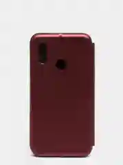 Багровый чехол-книжка для Huawei Honor 10 Lite/ P Smart 2019