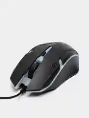 Черный мышь проводная с подсветкой Defender Cyber MB-560L