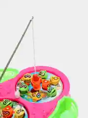 Детская рыбалка для двух игроков, 18 рыбок, 2 удочки, 3+