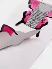 Розовый формы для наращивания ногтей