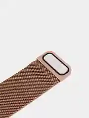 Индиго ремешок для Apple Watch "Миланская петля", металлический