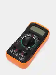 Желтый цифровой мультиметр XL830L с функцией прозвонки и подсветкой экрана