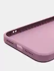 Пурпурный чехол для iPhone (Айфон) 11 со стеклянной панелью