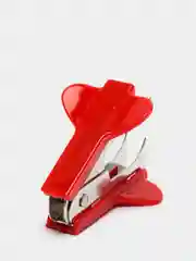 Красный антистеплер канцелярский