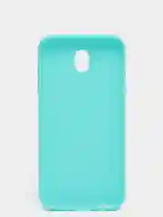 Бирюзовый чехол Samsung Galaxy J5 2017 (J530), Самсунг Галакси Джи 5 силиконовый цветной матовый