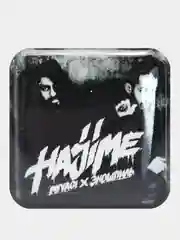Бронзовый 3d наклейки-стикеры на телефон "Мияги(MiyaGi) и Эндшпиль/Hajime(Хаджиме)/Сриптонит