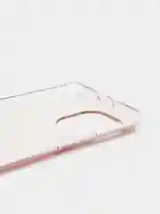 Розовый чехол Xiaomi Mi 11, Сяоми Ми 11, силиконовый с мраморным рисунком и цветами